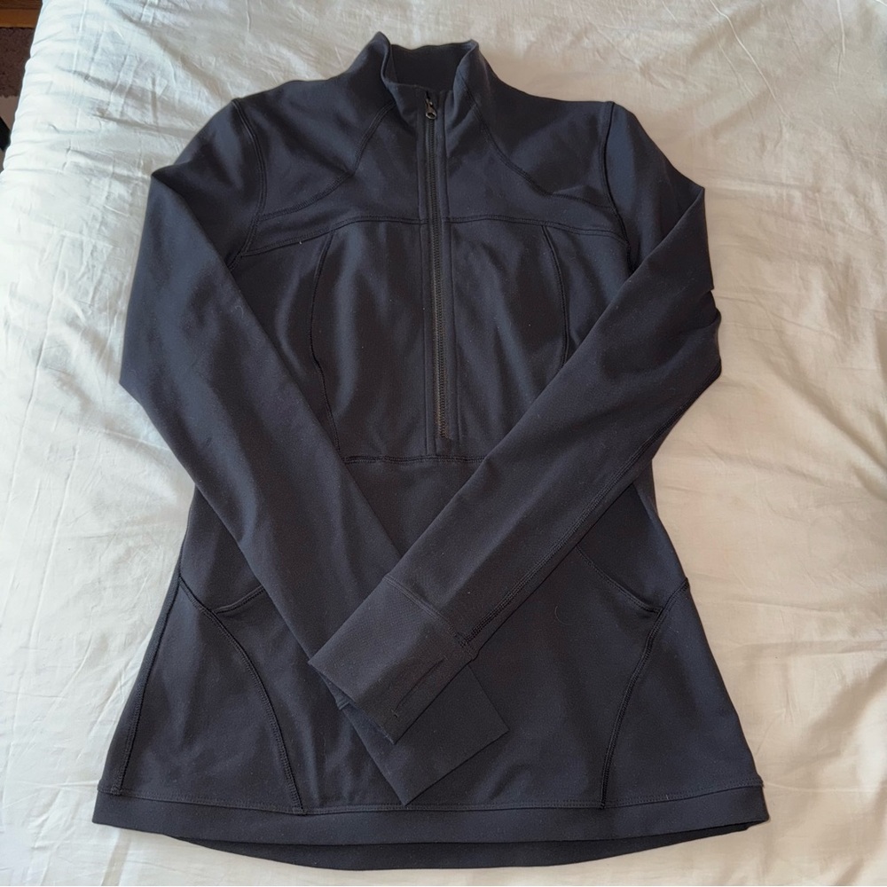 Lululemon Black Quarter-Zip Pullover
